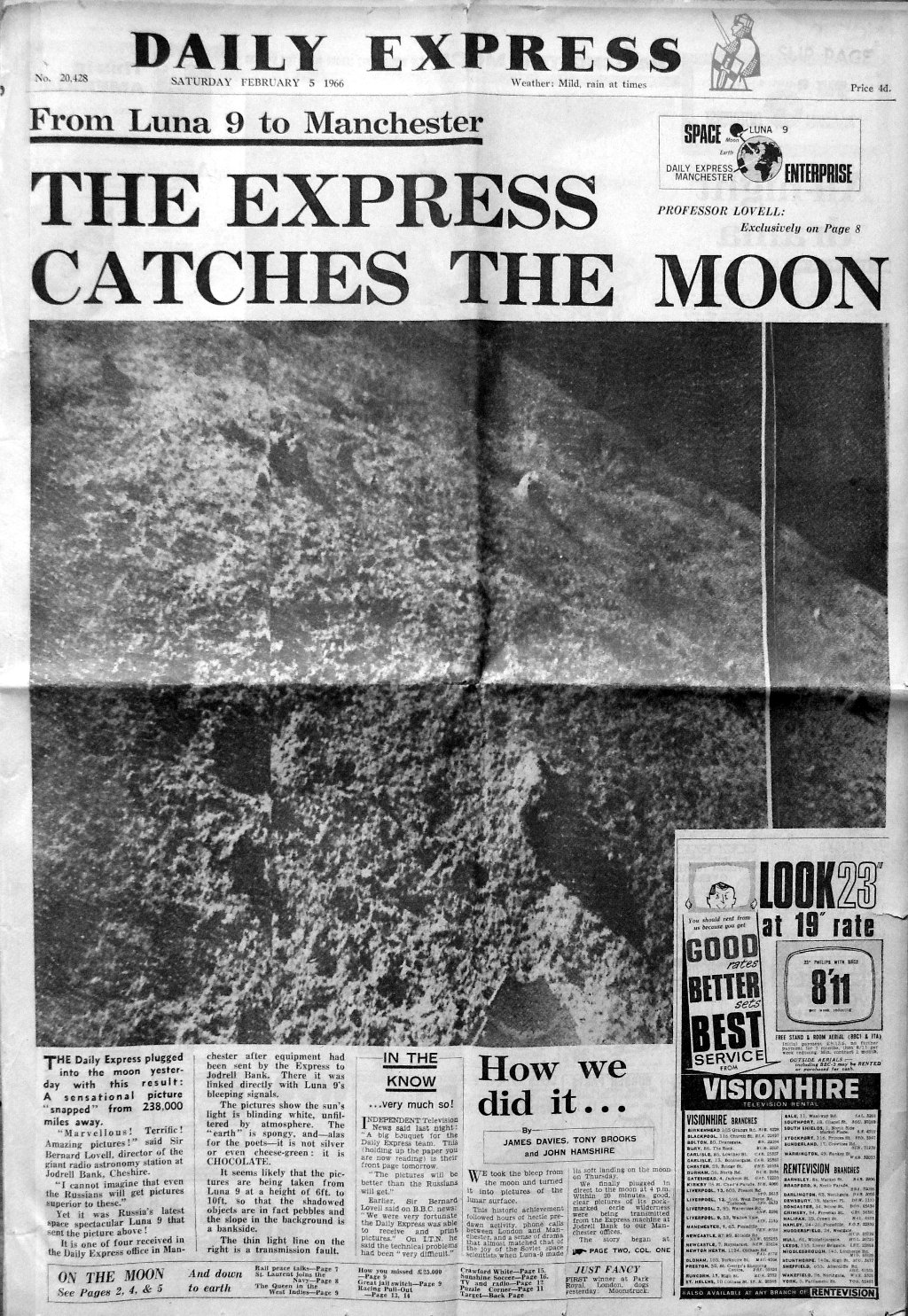"Daily Express", 5. Februar 1966