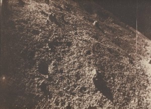 Luna-9-Foto des Teleskops Jodrell Bank