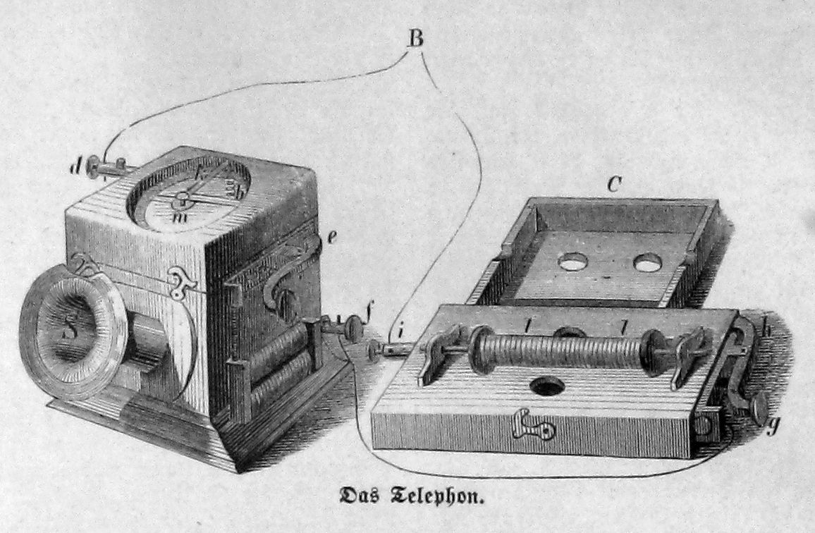 Telefon von Philipp Reis (1863)