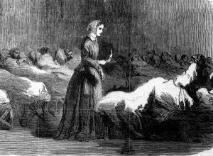 Im Krimkrieg wurde sie als "Lady with the Lamp" im Lazarett Skutari bekannt