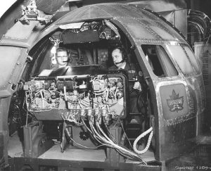 Simulator des US Air Force aus den 1950er Jahren für das Tankflugzeug KC 97
