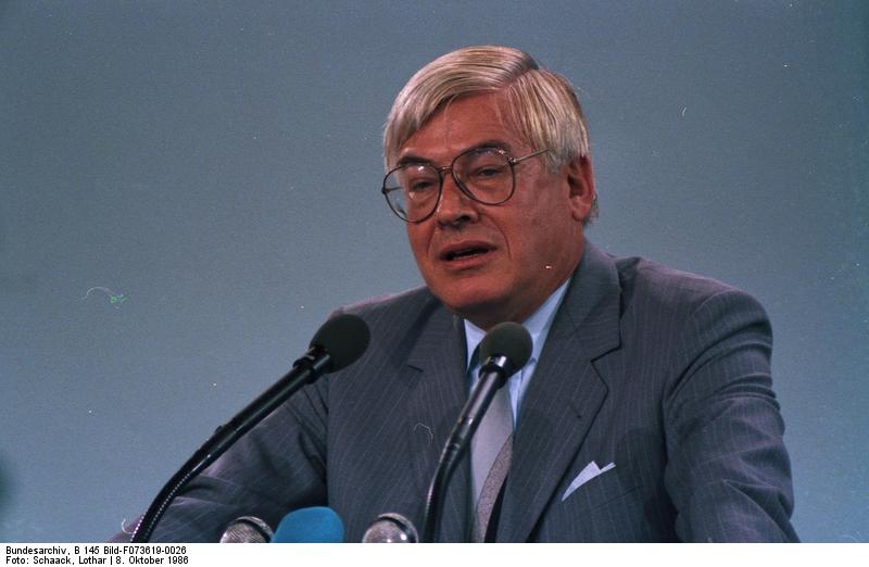 7./8.10.1986 34. Bundesparteitag der CDU in der Rheingoldhalle, Mainz (6.-8.10.1986).