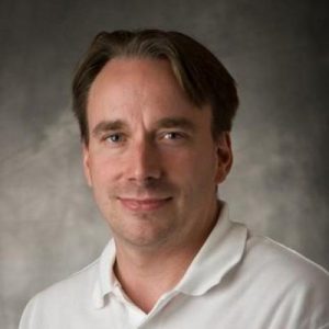 Linus Torvalds einmal ohne Brille (Foto GitHub)