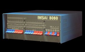 Mikrocomputer IMSAI mit CP/M-Betriebssystem