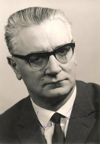 Konrad Zuse im Jahr 1966 (Foto Horst Zuse)
