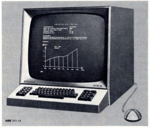 Grafik des SIG-100 mit Rollkugel vom Oktober 1968 (Foto FH Kiel)