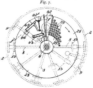 Die Zahn-Scheibe trat in der Gauss an die Stelle der Sprossenräder