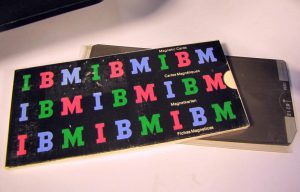Karten der IBM-Magnetkarten-Schreibmaschine 