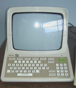 Klassisches Minitel der 1. Generation